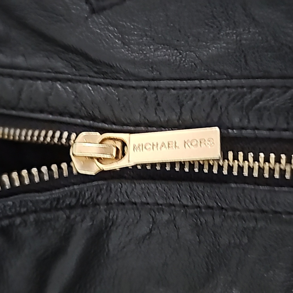 Michael Kors Leather Jacket - Picture 6 of 15